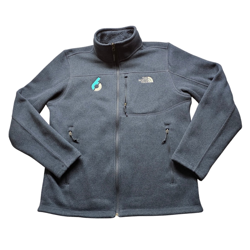 The North Face Gordon Lyons Full Zip Fleece Jacket Mens M Grey NF0A3LH7 Outdoor